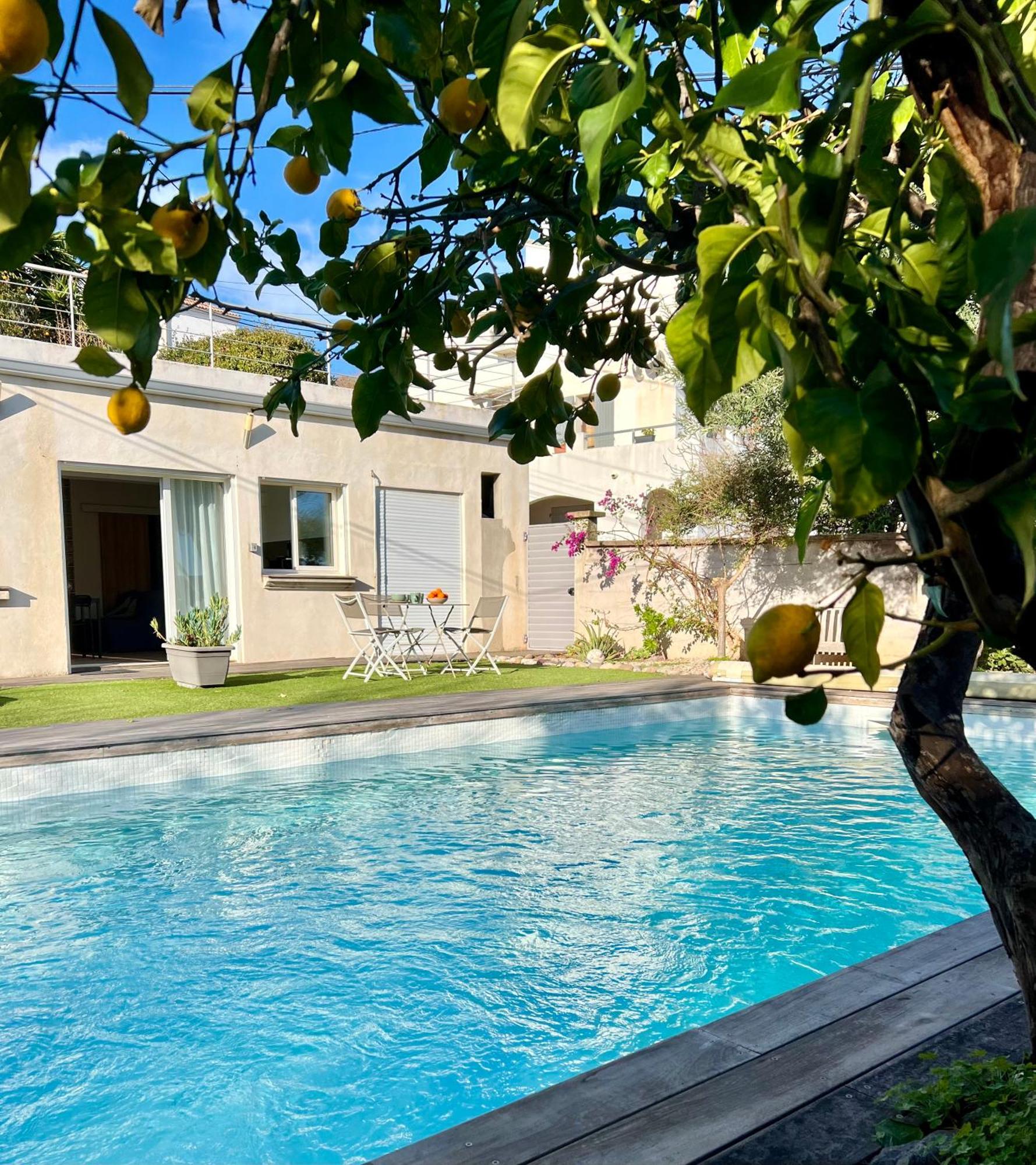 Appartement L'Arancetu Vue Mer Avec Piscine Biguglia  Esterno foto